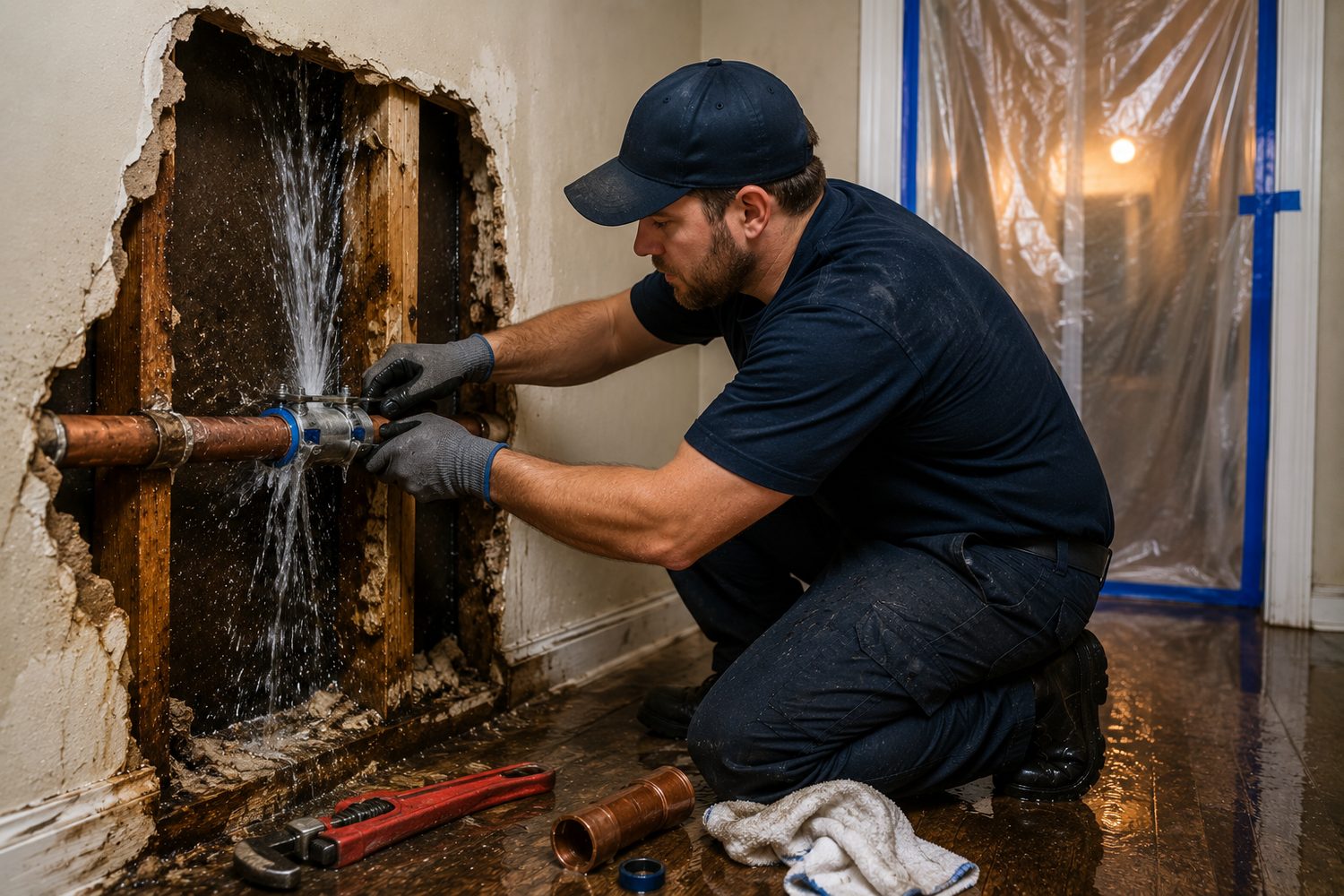 Shut It Off, Dry It Out, Document Everything — Columbia Water Damage Pros